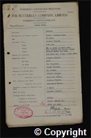 Workmen’s Compensation Act form for Osmond Green, aged 53, Filler, Conveyor Face at Ormonde Colliery