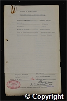 Workmen’s Compensation Act form for Thomas Jones, aged 30, Packer at Ormonde Colliery