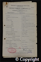 Workmen’s Compensation Act form for Samuel Musson, aged 32, Erector at Ormonde Colliery