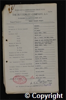 Workmen’s Compensation Act form for Samuel Leonard Wright, aged 37, Filler at Ormonde Colliery