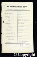 Workmen’s Compensation Act form for John R. Smith, aged 44, Filler at Ormonde Colliery