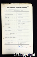 Workmen’s Compensation Act form for Frank Bestwick, aged 64, Ashwheeler at Ormonde Colliery