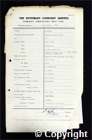 Workmen’s Compensation Act form for John James Bull, aged 55, Counting Steel Bars at Ormonde Colliery