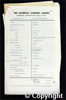 Workmen’s Compensation Act form for Alfred Fletcher, aged 34, Labourer at Ormonde Colliery
