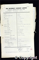 Workmen’s Compensation Act form for Joseph Groves, aged 35, Filler at Ormonde Colliery