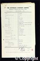 Workmen’s Compensation Act form for Fred Robinson, aged 39, Filler at Ormonde Colliery