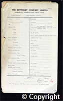 Workmen’s Compensation Act form for Fred Housley, aged 29, Erector at Ormonde Colliery