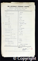 Workmen’s Compensation Act form for George Harold Howitt, aged 37, Filler at Ormonde Colliery