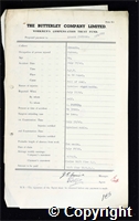 Workmen’s Compensation Act form for Ernest Jackson, aged 34, Cutter at Ormonde Colliery