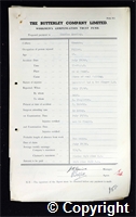 Workmen’s Compensation Act form for Charles Smedley, aged 46, Filler at Ormonde Colliery