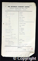 Workmen’s Compensation Act form for Arthur Tarlton, aged 52, Packer at Ormonde Colliery
