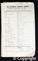 Workmen’s Compensation Act form for Frederick Webster, aged 39, Filler at Ormonde Colliery