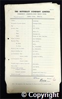 Workmen’s Compensation Act form for Ronald Birks, aged 26, Haulage Hand at Ormonde Colliery