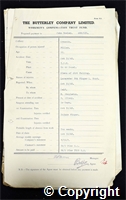 Workmen’s Compensation Act form for John Bowley, aged 30, Filler at Ormonde Colliery