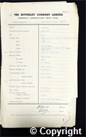 Workmen’s Compensation Act form for John Nelson Brown, aged 40, Dataller at Ormonde Colliery