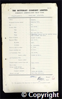 Workmen’s Compensation Act form for Frank Dady, aged 35, Emptying Dirt at Ormonde Colliery