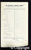 Workmen’s Compensation Act form for Arnold Hall, aged 43, Filler at Ormonde Colliery