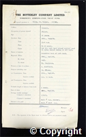 Workmen’s Compensation Act form for William Arthur Harper, aged 30, Filler at Ormonde Colliery