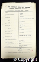 Workmen’s Compensation Act form for Alfred Horace Asher, aged 24, Filler at Ormonde Colliery