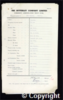Workmen’s Compensation Act form for Eric Haynes, aged 25, Filler at Ormonde Colliery