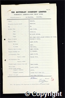 Workmen’s Compensation Act form for William Cheetham, aged 36, Dataller at Ormonde Colliery