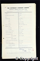 Workmen’s Compensation Act form for Alfred Goodall, aged 43, Packer at Ormonde Colliery