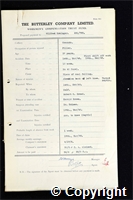 Workmen’s Compensation Act form for Wilfred Grainger, aged 37, Filler at Ormonde Colliery