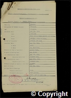 Workmen’s Compensation Act form for George Cross, aged 57, Dataller at Ormonde Colliery