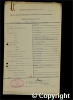 Workmen’s Compensation Act form for Fred G. Housley, aged 23, Belt Fitter at Ormonde Colliery