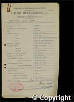 Workmen’s Compensation Act form for Joseph C. Needham, aged 59, Deputy at Ormonde Colliery