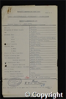 Workmen’s Compensation Act form for James Davis, aged 48, Dataller at Ormonde Colliery