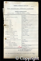 Workmen’s Compensation Act form for William Henry Allsop, aged 31, Filler at Ormonde Colliery