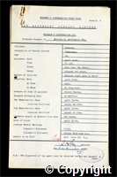 Workmen’s Compensation Act form for Francis W. Darrington, aged 37, Timberman at Ormonde Colliery