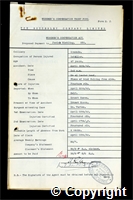 Workmen’s Compensation Act form for Josiah Hickling, aged 47, Dataller at Ormonde Colliery