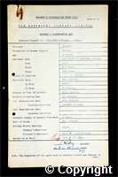 Workmen’s Compensation Act form for Samuel Charles Prince, aged 24, Erector at Ormonde Colliery
