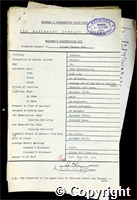 Workmen’s Compensation Act form for Joseph Thorne, aged 36, Filler at Ormonde Colliery