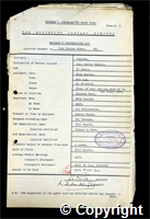 Workmen’s Compensation Act form for John Nelson Brown, aged 37, Coal Cutter Driver at Ormonde Colliery