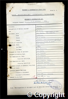 Workmen’s Compensation Act form for Joseph Anthony, aged 39, Filler at Ormonde Colliery
