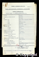 Workmen’s Compensation Act form for Osmond J. Green, aged 56, Dataller at Ormonde Colliery