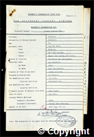 Workmen’s Compensation Act form for Joseph Needham, aged 62, Dataller at Ormonde Colliery