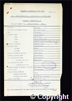 Workmen’s Compensation Act form for Richard Spence, aged 24, At Loader End at Ormonde Colliery