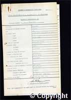 Workmen’s Compensation Act form for George A. Gregg, aged 33, Filler at Ormonde Colliery