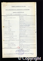 Workmen’s Compensation Act form for John Housley, aged 31, Erector at Ormonde Colliery
