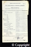 Workmen’s Compensation Act form for Arthur R. Tarlton, aged 50, Packer at Ormonde Colliery