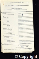 Workmen’s Compensation Act form for James Wild, aged 23, Haulage Hand at Ormonde Colliery