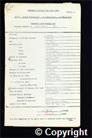 Workmen’s Compensation Act form for Robert Evans, aged 31, Erector at Ormonde Colliery
