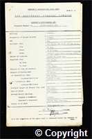 Workmen’s Compensation Act form for Alfred Goodall, aged 40, Packer at Ormonde Colliery