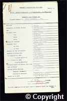 Workmen’s Compensation Act form for Albert Greenwood, aged 63, Face Dataller at Ormonde Colliery