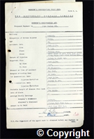 Workmen’s Compensation Act form for John Bowley, aged 29, Borer at Ormonde Colliery