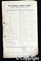 Workmen’s Compensation Act form for John William Brown, aged 42, Packer at Ormonde Colliery